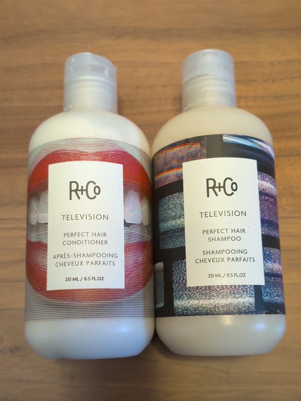 R+Co Television Perfect Hair Shampoo and Conditioner - New/Sealed